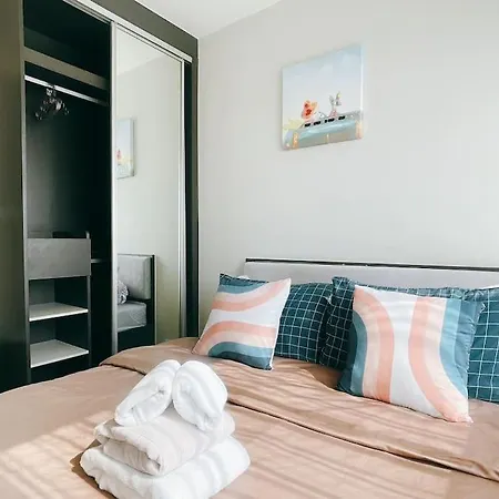 Base Central Pattaya Huge 2Bed King&Queen With Infinity Pool & Free Netflix! Exterior photo